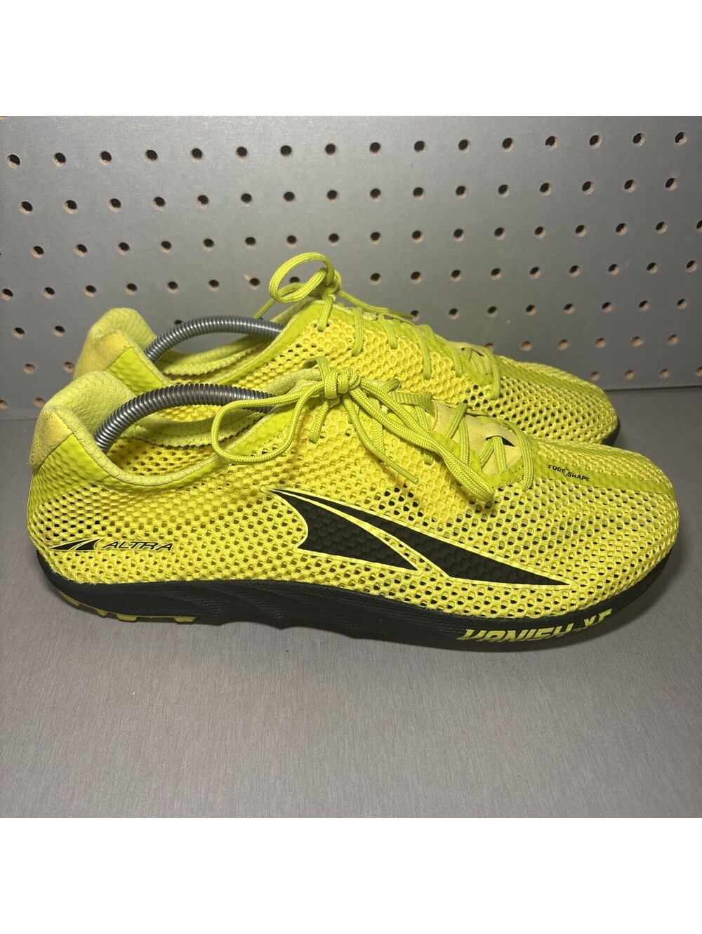 Altra Vanish XC Shoes Mens Sz 12 Yellow Lightweight Cross Country Racing Running